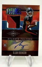 2023 Panini Legacy - Futures RPA Bijan Robinson RC /100 RUBY 3 COLOR PATCH
