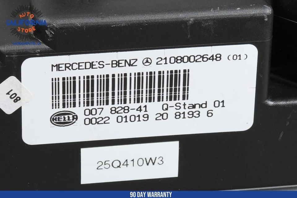 Bomba de vacío de bloqueo central 98-03 Mercedes W208 CLK55 E320 2108001948 OEM Foto 2 de 4