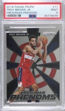 2018-19 Panini Prizm Freshman Phenoms Troy Brown Jr #11 PSA 9 MINT 00e8