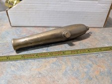 Vintage Brass Signal Cannon Barrel 6.5" 2.5 Lbs