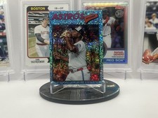 2026 Topps Heritage Chrome Light Blue Sparkle Refractor #185 Ronel Blanco SP