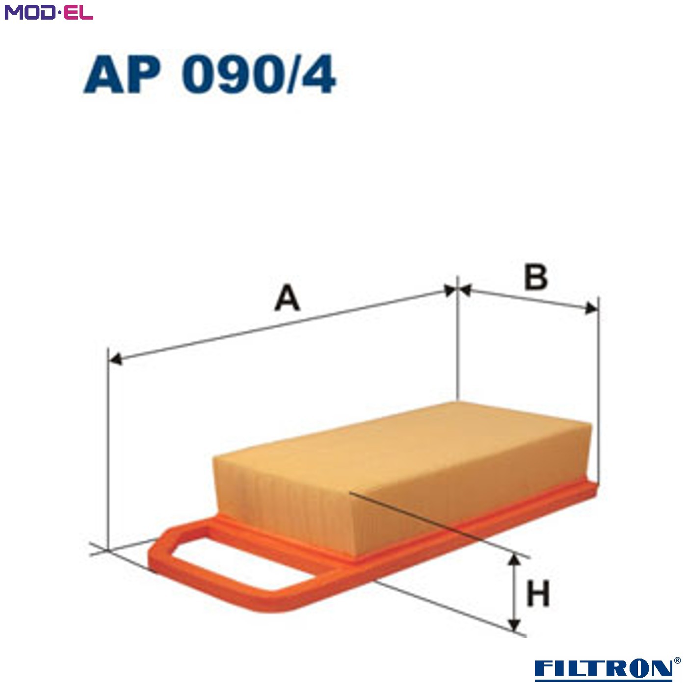 AIR FILTER AP 090/4 FOR PEUGEOT CITROEN C5/Van/III/Break C6 6FY /6FZ 1.7L 4cyl