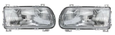 2X SCHEINWERFER HAUPTSCHEINWERFER L + R VORNE für VW CADDY II 1995-1999