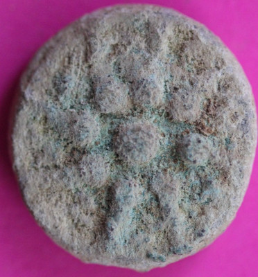 ORIGINAL Desert Patina Big Widows Mite Herods Hoard Holy Land Artifact COA A197
