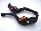 KTM 1290 SUPERDUKE R/GT(2014-21) CNC levers short black/orange adjusters F11/M11