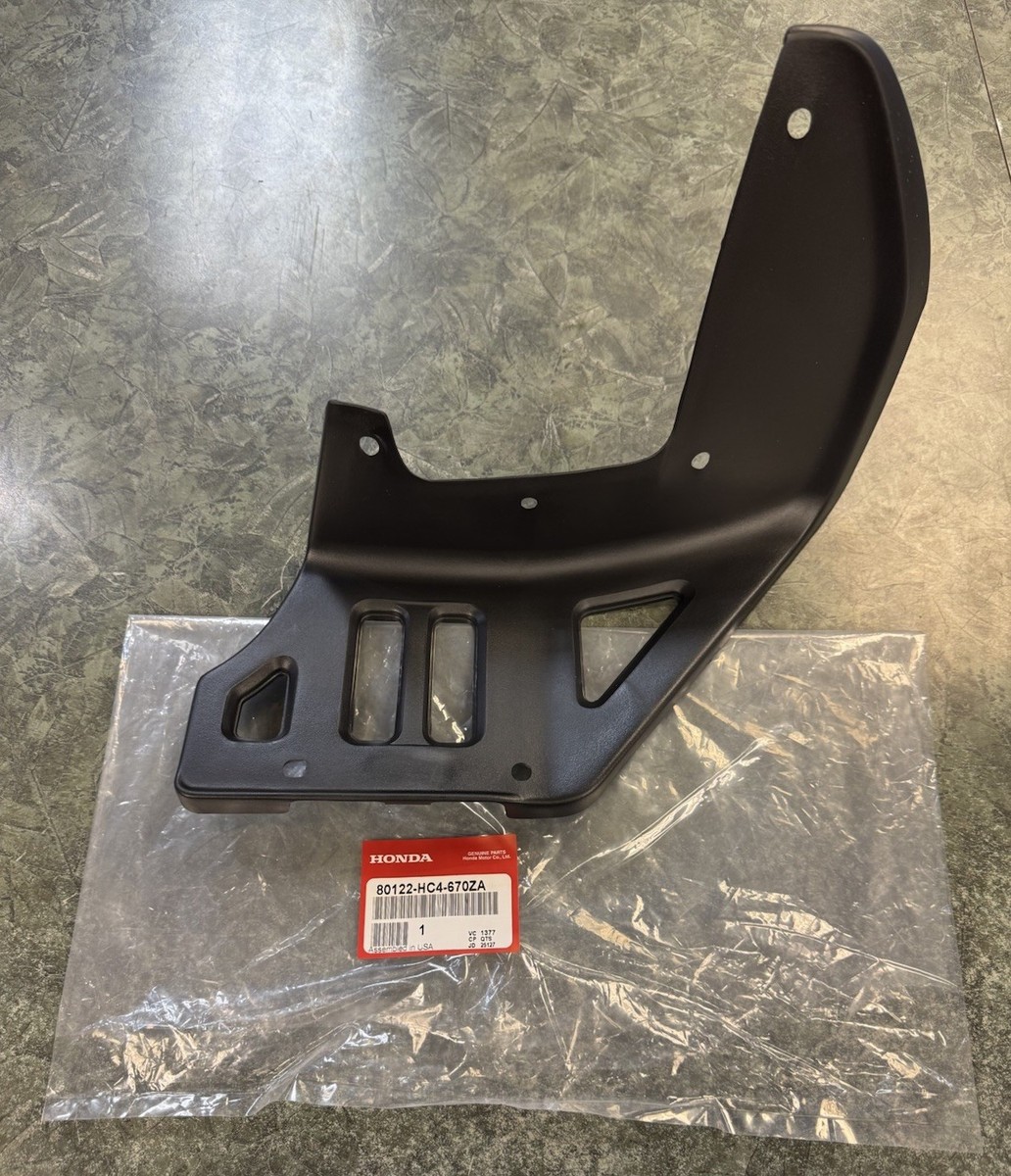 1990-2000 Honda TRX300 TRX300FW Left Heel Splash Guard OEM 80122