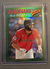 2026 Topps Series 1 - C.J. Kayfus #35 Green Foil numbered 10/99