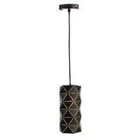 Pendelleuchte Asterope Linear, E27, Schwarz Matt