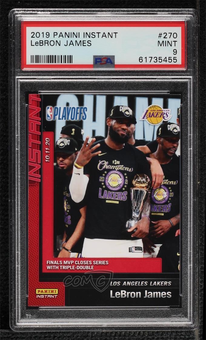 Panini Lebron James front