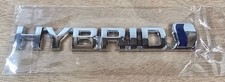 2014-2022 Toyota Camry Prius Hybrid Emblem Chrome Badge Logo Genuine Oem