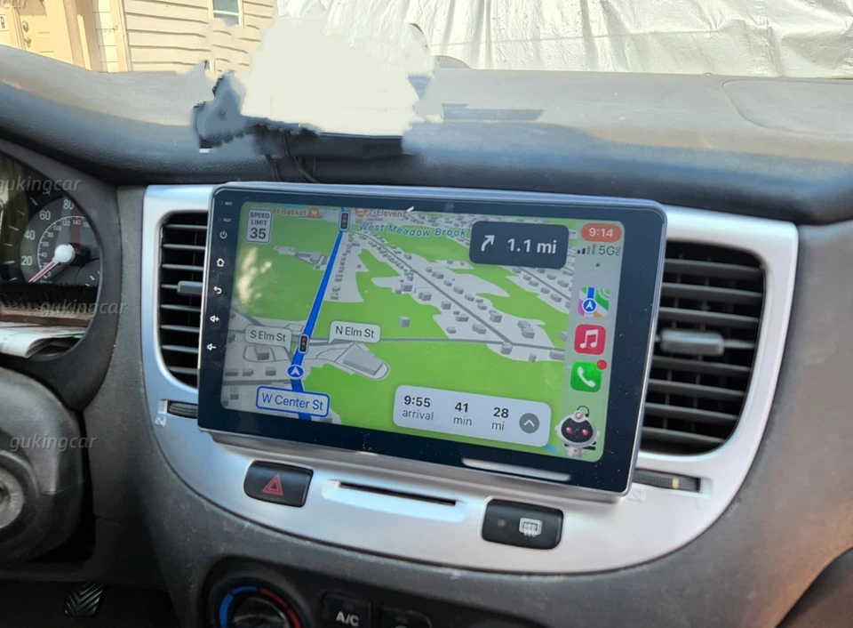 4+64G 10.1" For Kia Rio 2005-2011 Android15 CarPlay Car Radio GPS NAVI Foto 3 de 4