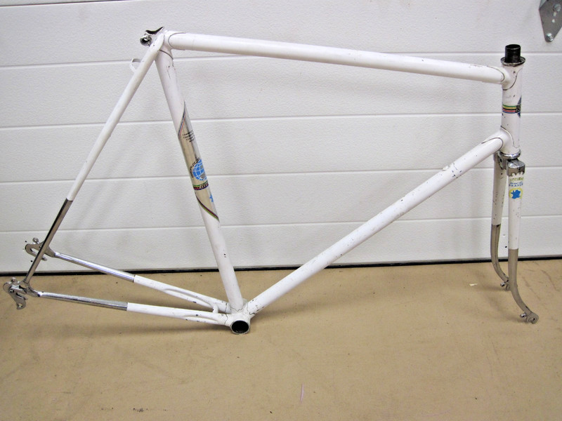 23" Vintage Reynolds 531 Gitane  Tour De France Frameset, Simplex Dropouts