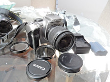 CANON EOS REBEL DSLR DIGITAL CAMERA KIT 18-55 IMAGE STABLE LENS 6.3 MEGAPIXELS