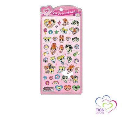 CRUX Uruchuru Pop Aufkleber Powerpuff Girls Plump 3D Smartphone Deko Oshikatsu