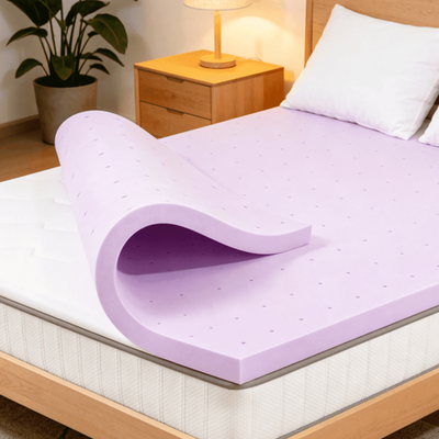 #ad 1.5quot; 4quot; Memory Foam Mattress TopperSoft Breathable Pressure Relief Bed Topper $53.00