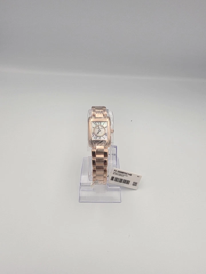 Женские кварцевые часы Frederique Constant 21 мм MOP бриллиантовый циферблат FC-200MPDC14B новые в коробке - Изображение 2 из 4