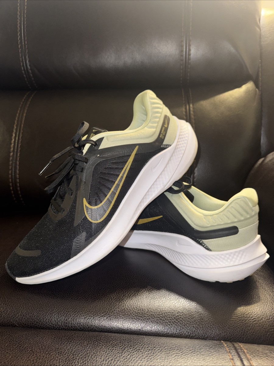 Nike Mens Quest 5 Black Olive Bronzine Sneakers Running Shoes DD0204 301 NIKE QUEST 5 OLIVE AURA/BRONZINE-BLACK KODE ART : DD0204-301  main image 3