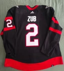 Artem Zub Game Worn Jersey Ottawa Senators NHL 2022-2023 season