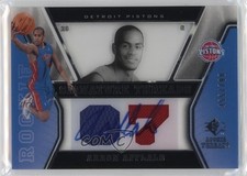 2007-08 SP Rookie Threads Signature /799 Arron Afflalo #69 Auto 2y0