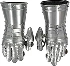 Medieval Knight Armor Gloves Roman Gothic Steel Rustic Vintage Home Décor Gift