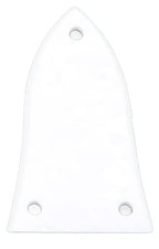 White 1- Ply Guitar Truss Rod Cover FREE SHIPPING 