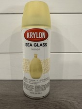 Krylon Sea Glass Spray Paint Lemon 12 oz 9054 New Discontinued