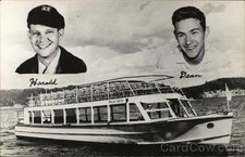 Harold & Dean, Crew of Belle Boyd Original Vintage Real Photo Postcard RPPC