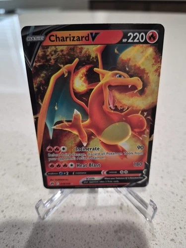 Charizard V 2023 Pokemon Sword & Shield Crown Zenith Card # 018/159