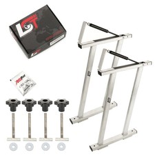 2x Flexboard Schienen Scharnier Gasdruckfeder Silber für MERCEDES V-Klasse W447