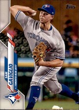 2020 Topps #608 Sam Gaviglio NM-MT Blue Jays