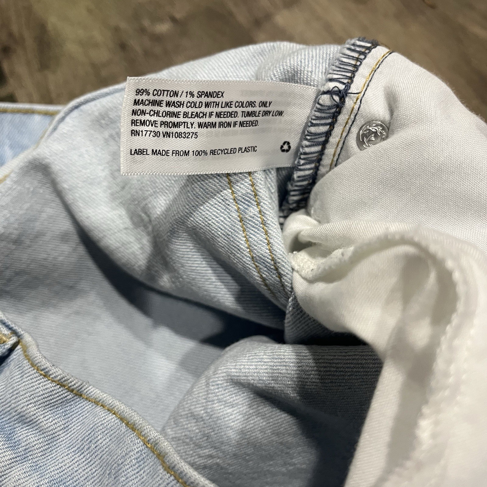 Universal Thread High Rise Button Fly Vintage Str… - image 6