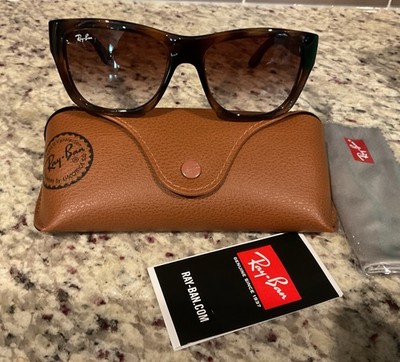 RAY BAN RB4194 710/85 53-17 140 2N Tortoise/Brown  Gradient Lens Case-Cloth NWT