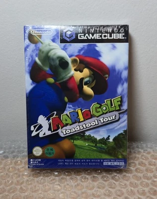 Nuevo Mario Golf Toadstool Tour Coreano Para Nintendo GameCube NGC Raro Sellado - Imagen 1 de 4