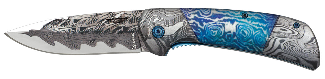 navaja Albainox Acero 3D damasco. h: 8.5 25127