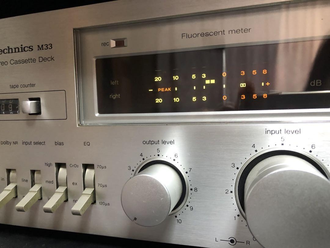 Technics M33 ステレオカセットデッキ⑯ Amazon.co.jp: Technics テクニクス RS-M33 ステレオカセットデッキ