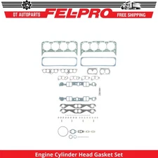 For 1986-1991 Chevrolet Corvette 5.7L V8 Engine Cylinder Head Gasket Set Fel-Pro