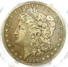 1889-CC Morgan Silver Dollar $1 Carson City Coin - Certified PCGS F15 (Fine)