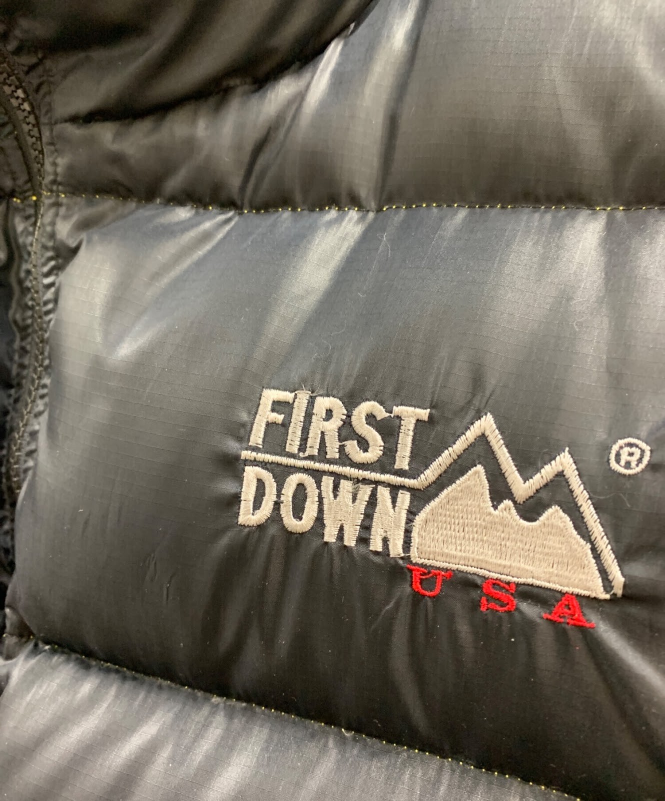 FIRST DOWN FIRST DOWN reversible down jacket Size… - image 4