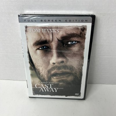 Cast Away DVD Full Screen Edition Tom Hanks Robert Zemeckis New Sealed