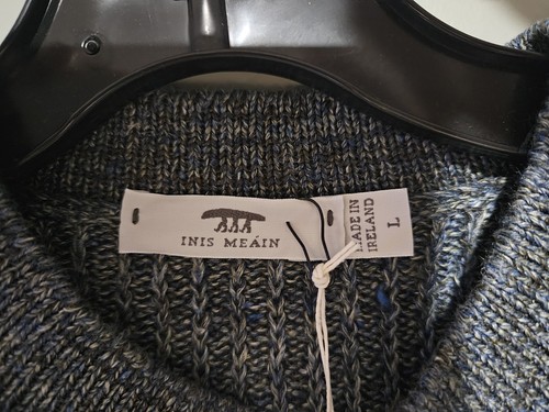 Inis Meain Men Sweater Size L - Picture 8 of 10