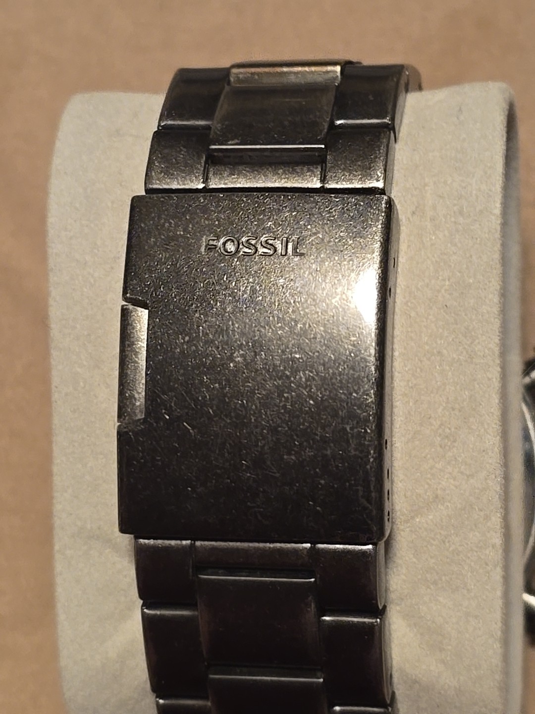 Fossil Watch. Metal Clasp Three Dial. Stainless S… - image 3