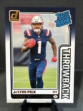 2024 Panini Donruss - Rated Rookie #8 JALYNN POLK (RC) THROWBACK