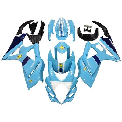 Amotopart Injection Fairing Kit Bodywork Plastic for Suzuki GSXR1000 07-08 #3