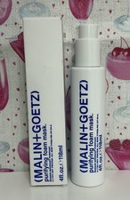 Malin + Goetz Purifying Foam Mask 4 fl.oz. / 118 ml ~ All Skin Types ~ NIB