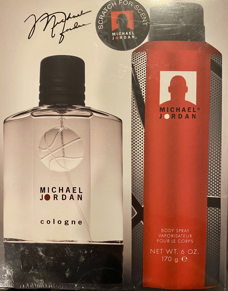 Michael Jordan Cologne Spray Cool Scent 3.4 fl oz 6 oz Body Spray