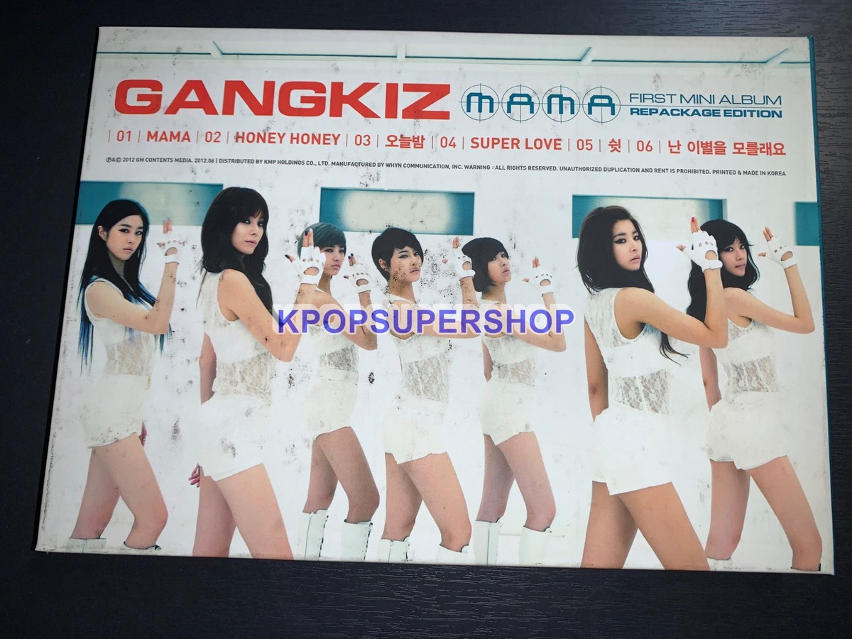 Gangkiz 1st Mini Album Repackage We Became Gang MAMA CD