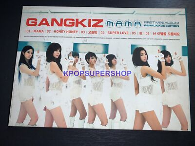 Gangkiz 1st Mini Album Repackage We Became Gang MAMA CD Photobook
