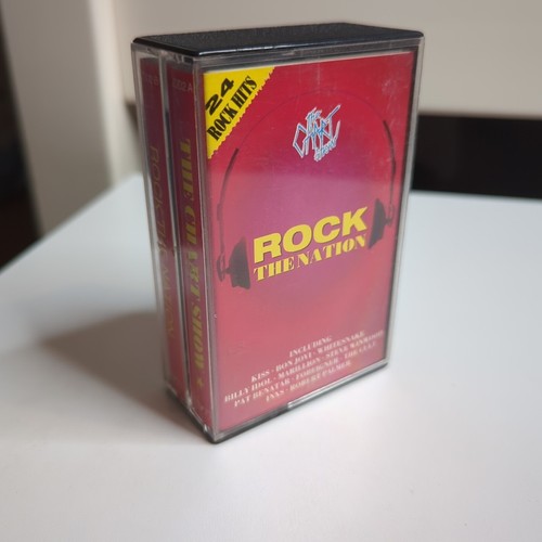 Rock The Nation 24 Rock Hits Double Music Cassette Chart Show ZDD2 Dover Records - 第 24/24 張圖片