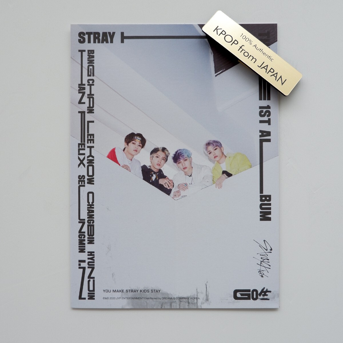 Stray Kids Go Live Limited + 3 Standard Set + 2lyrics card +
