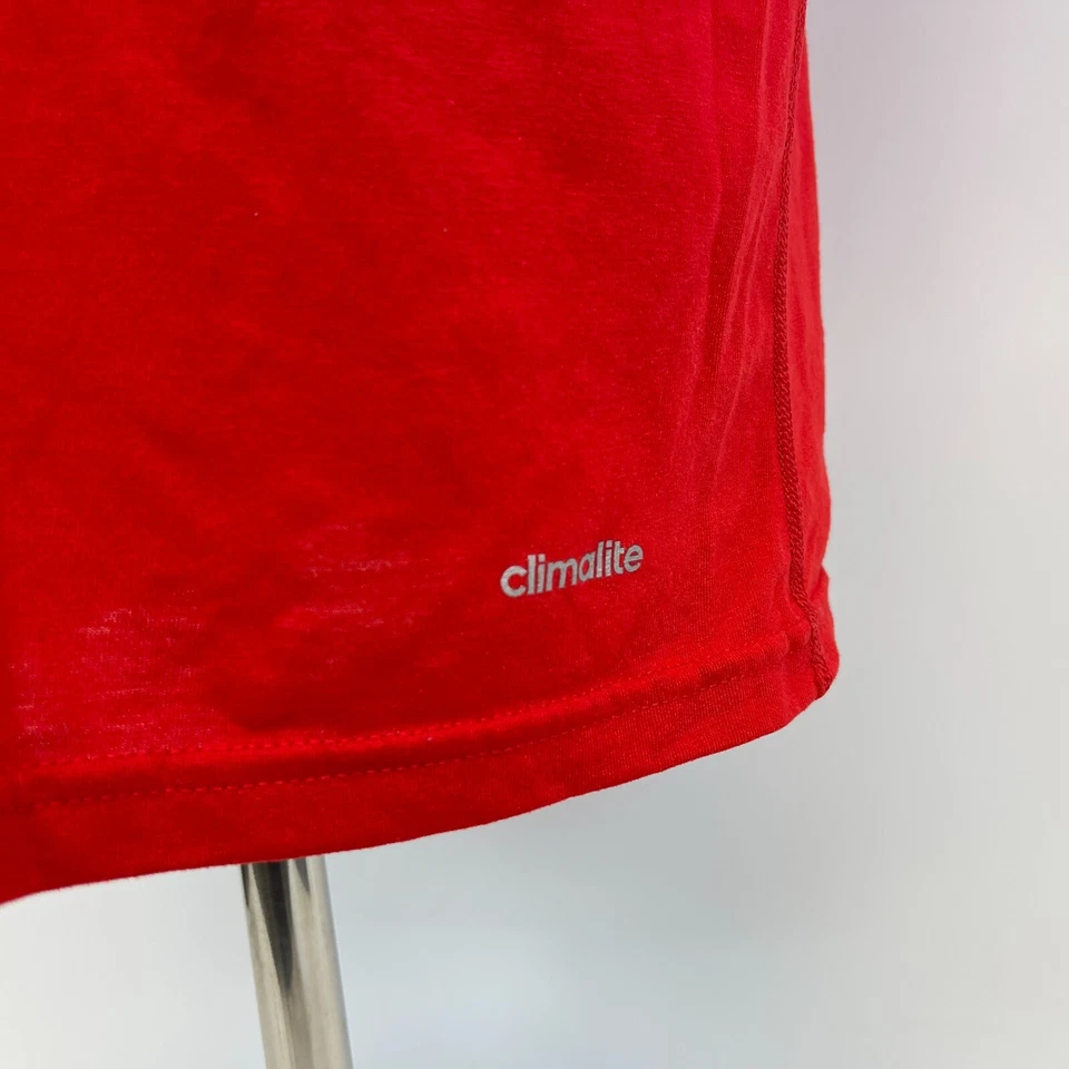 Adidas New England Revolution Performance Clima Lite T Shirt MLS Soccer Red XL - Image 4 of 4